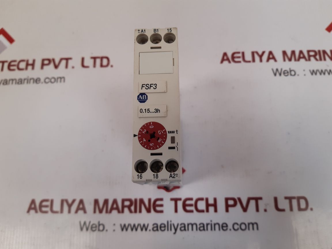 Allen-bradley fsf3 time relay 700-fs-100ja40