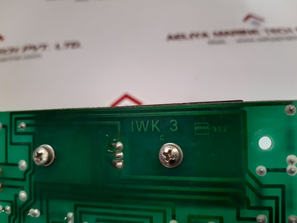 Iwk 3 pcb card