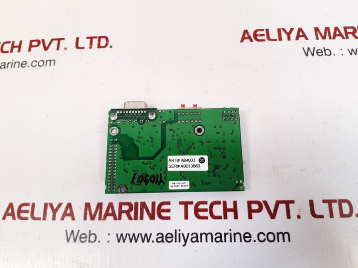 Hms 3261 ver1.41 ab4033 pcb card 