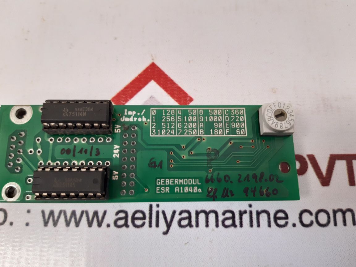 Gebermodul esr a1040q pcb card 