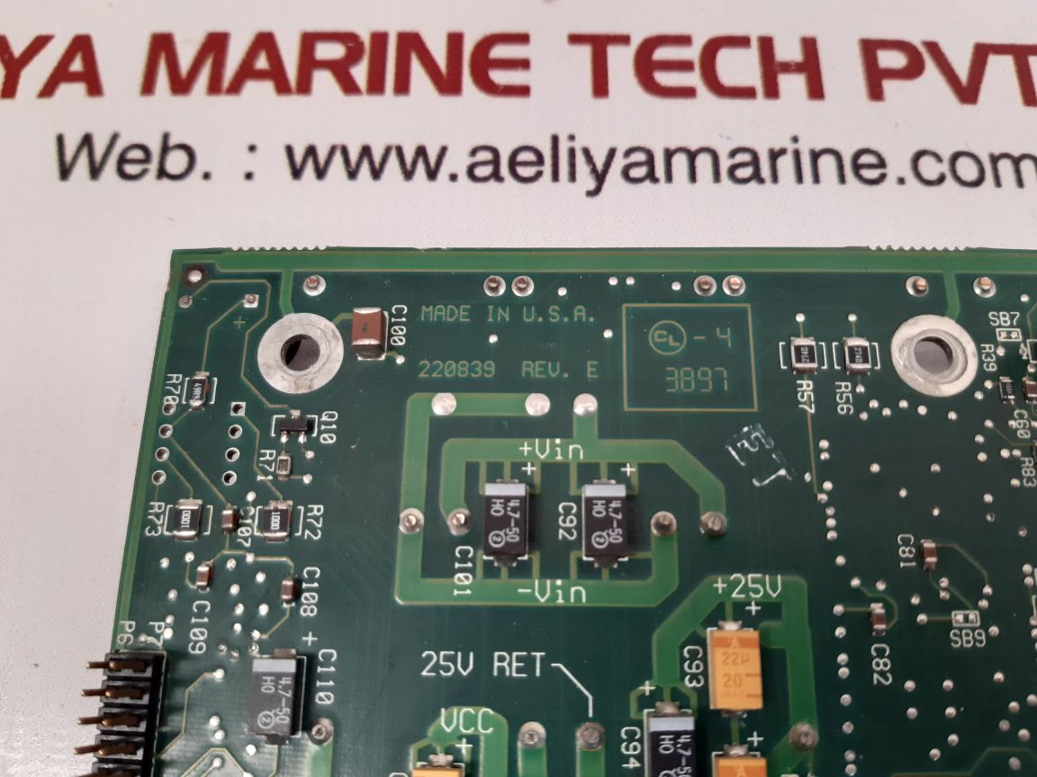 Md totco 220839 rev.e interface pcb card 220840-001 rev.d