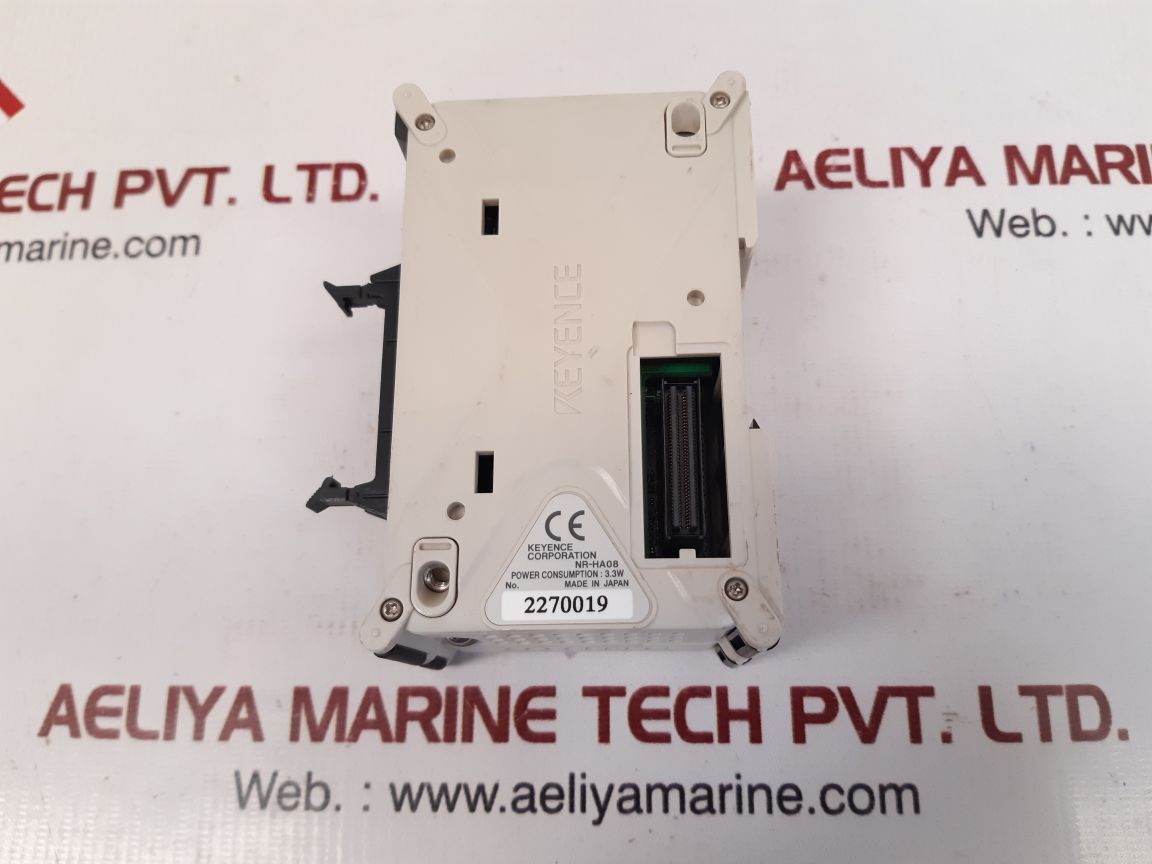 Keyence nr-500+nr-ha08 analog module 