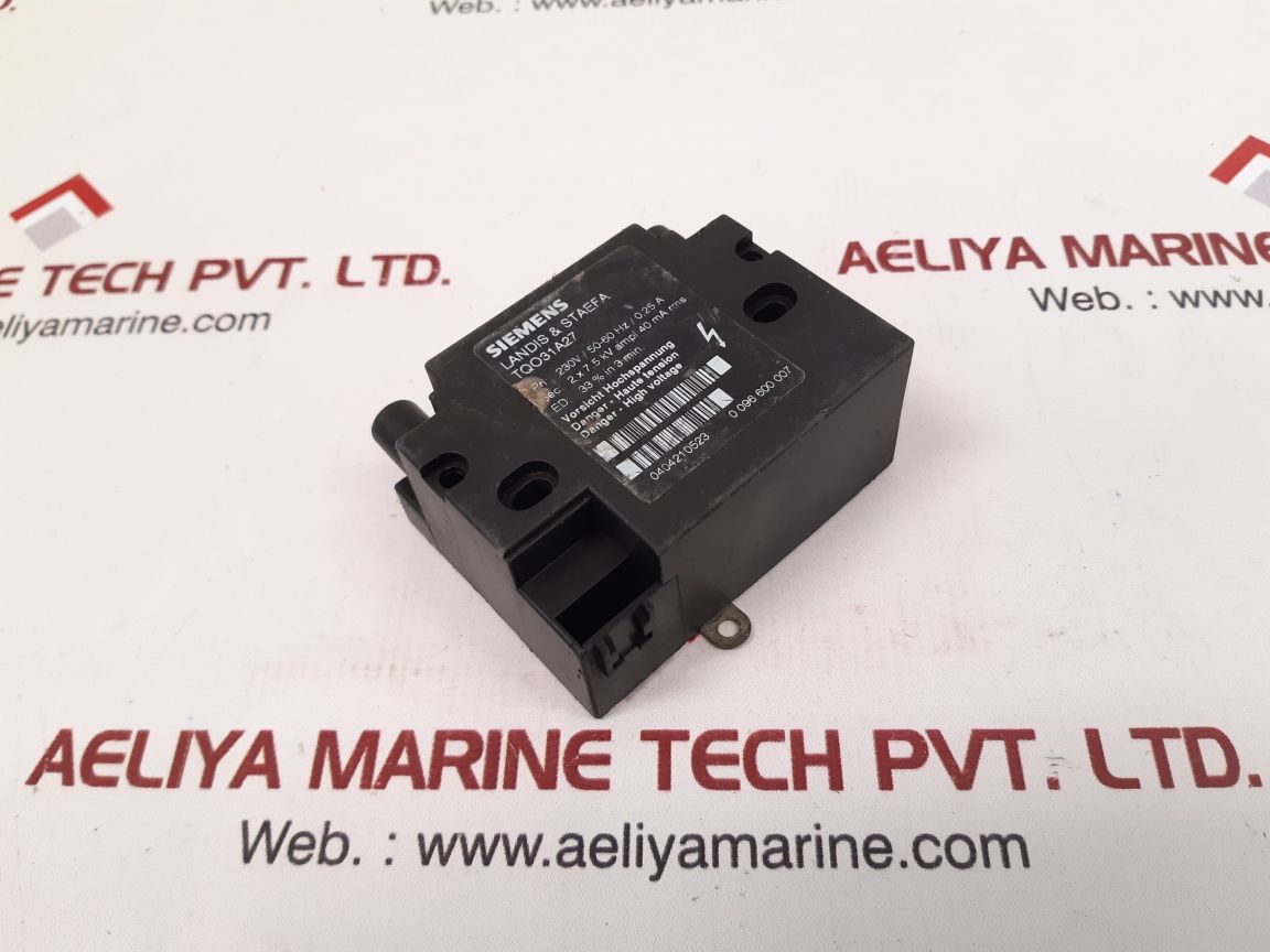 Siemens tqo31a27 ignition module