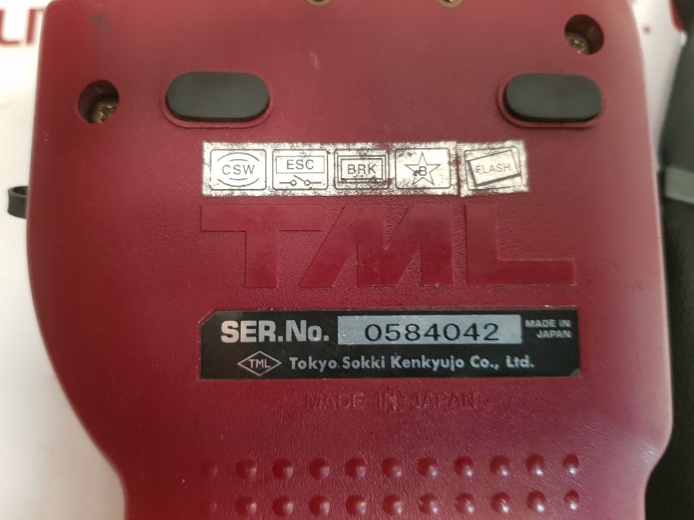 Tokyo sokki tc-31k digital strain meter