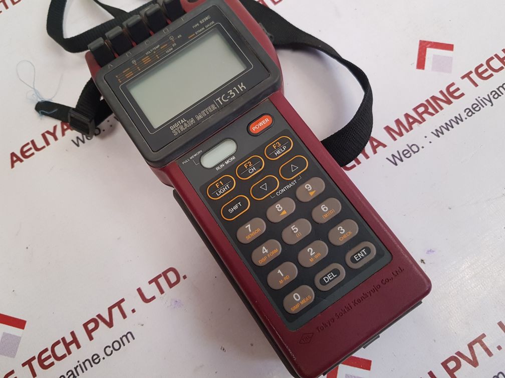 Tokyo sokki tc-31k digital strain meter
