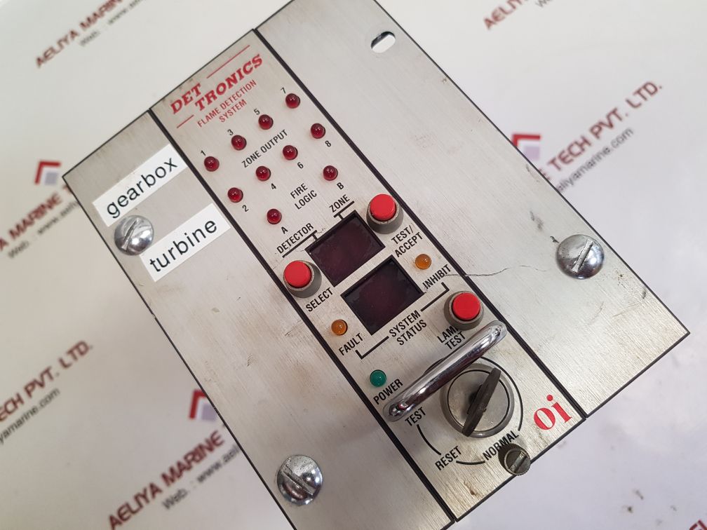 Det tronics 002242-01f flame detection system