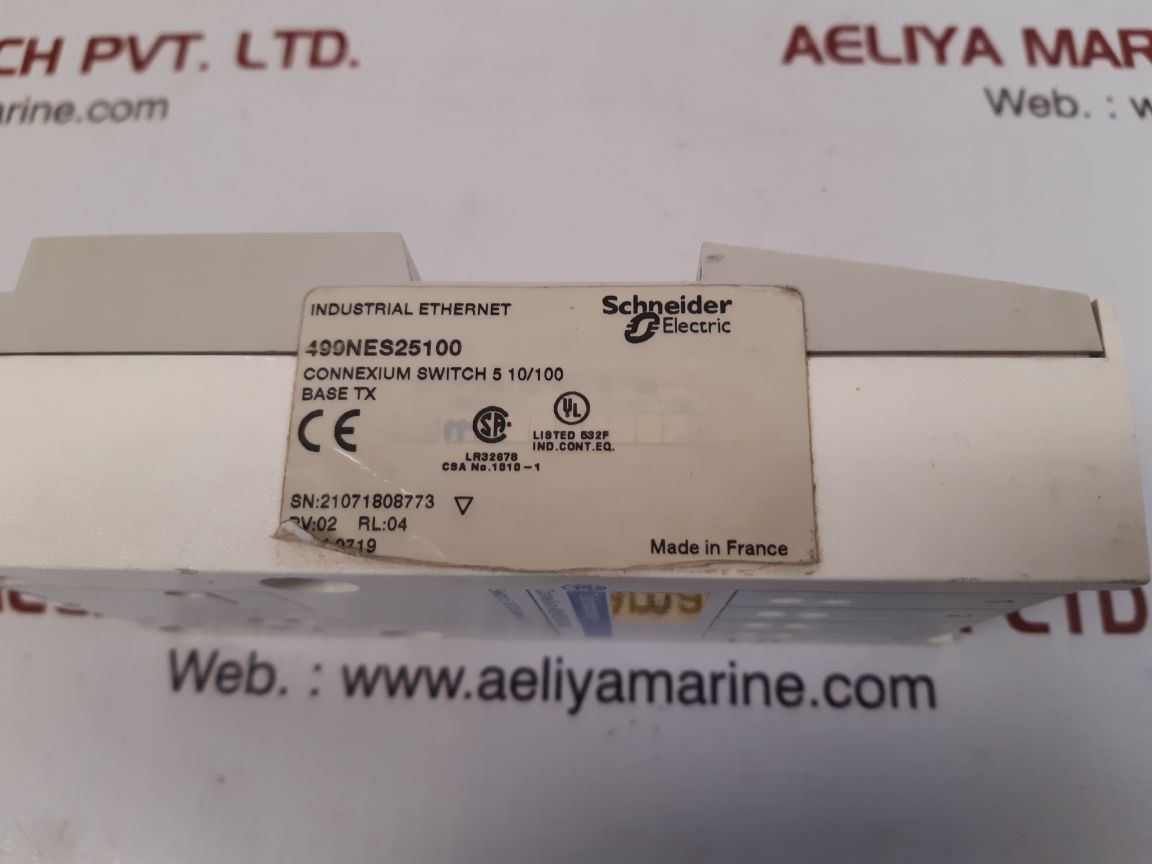 Telemecanique 499nes25100 connexium switch