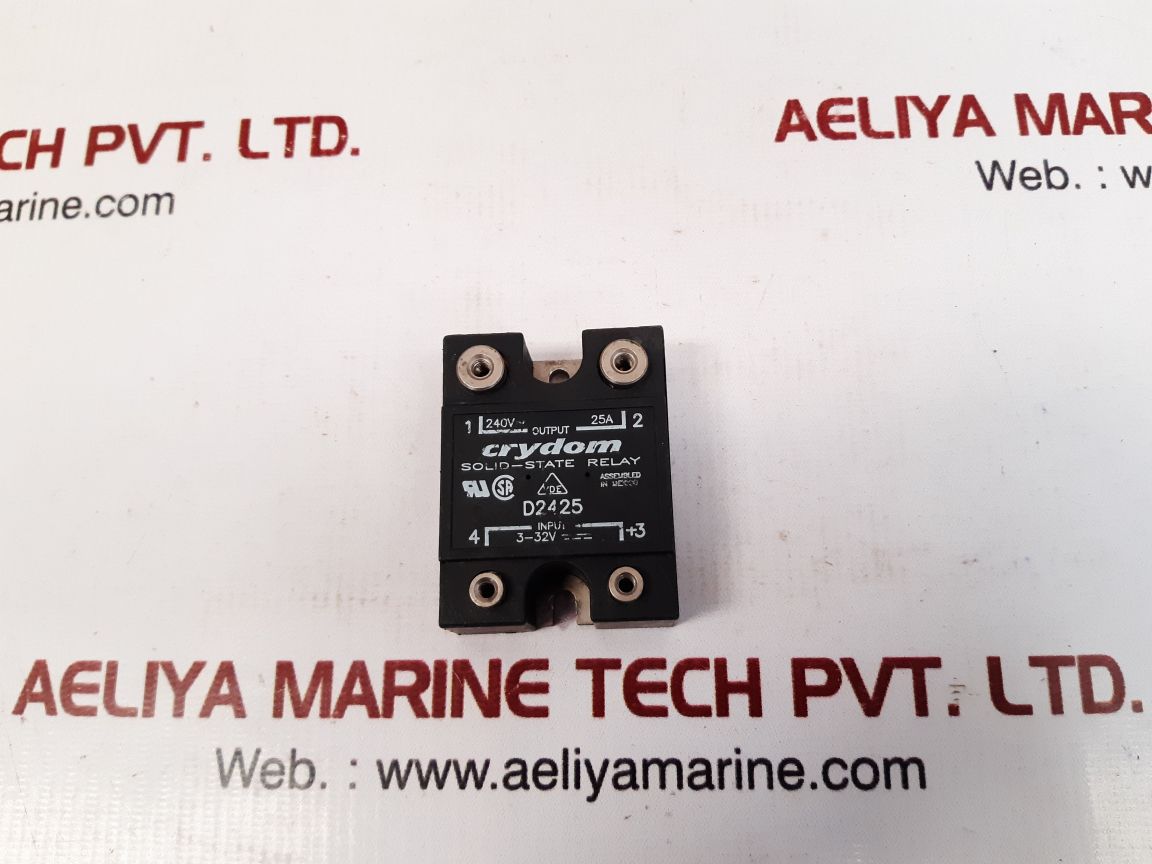 Crydom d2425 solid state relay – Aeliya Marine Tech