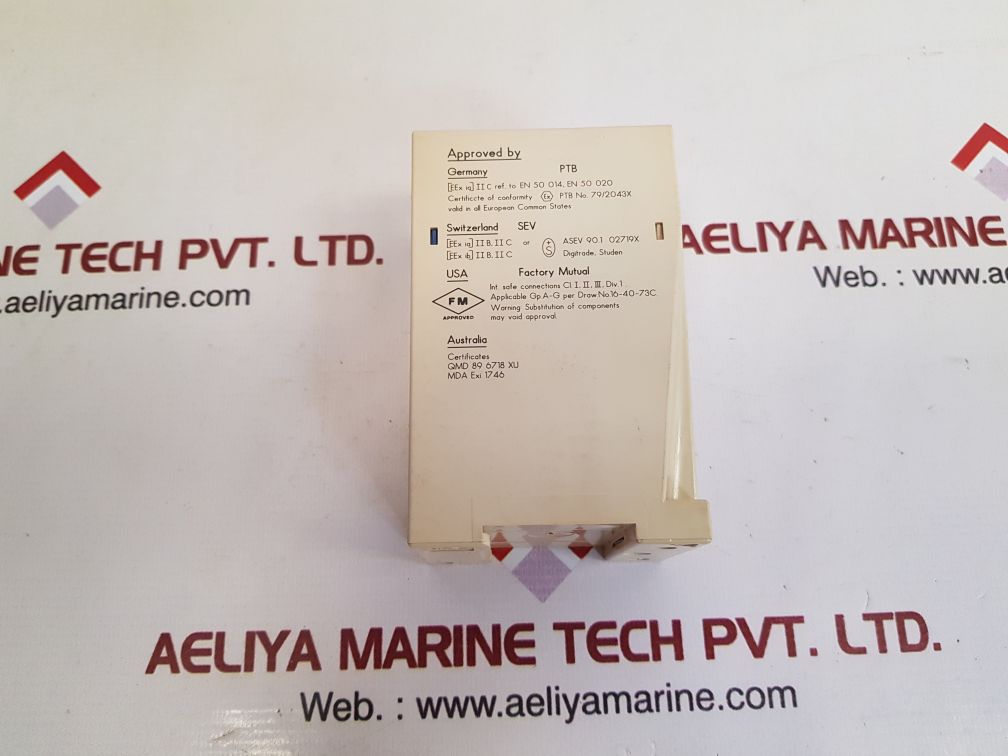 Pepperl + fuchs we77/ex2 isolator switch New 