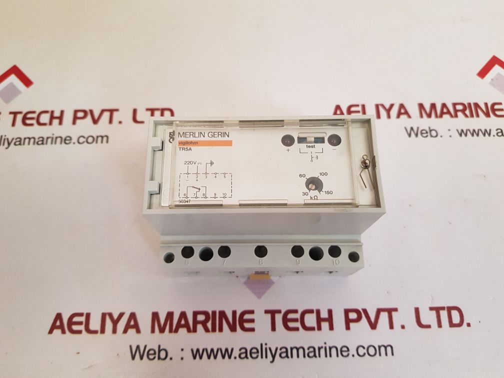 Merlin gerin tr5a insulation monitoring device New 