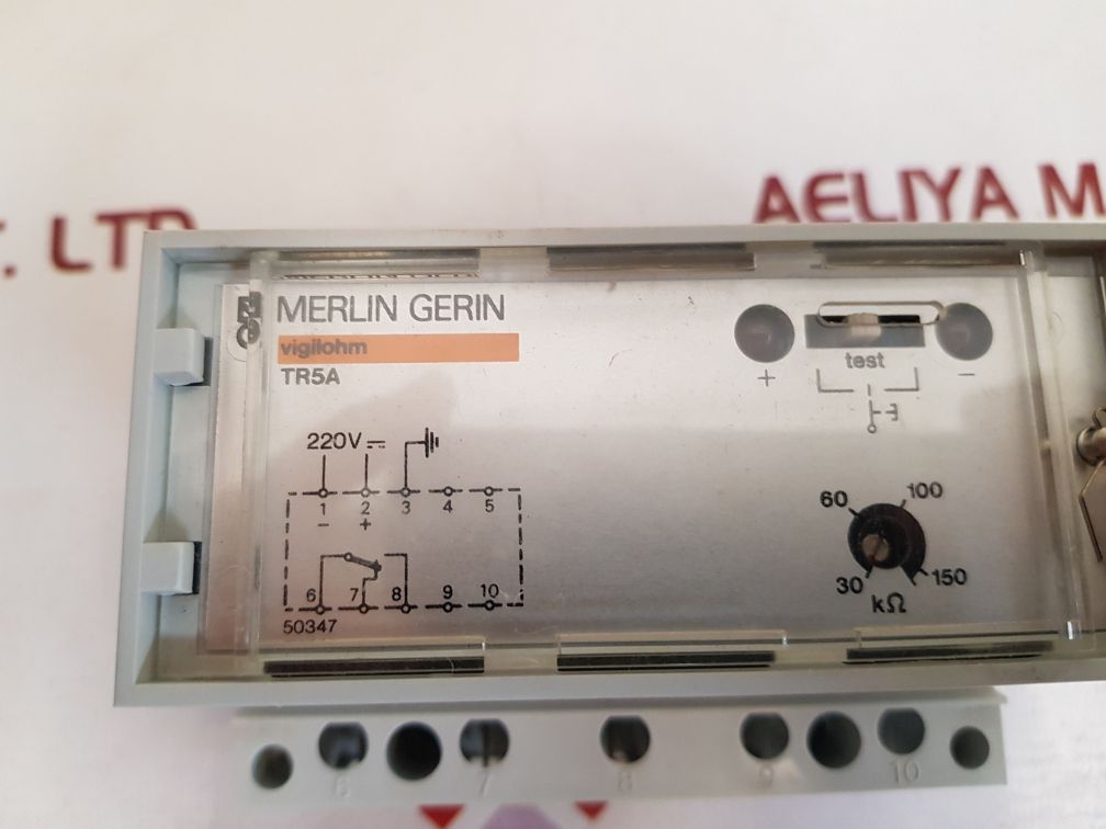 Merlin gerin tr5a insulation monitoring device New 