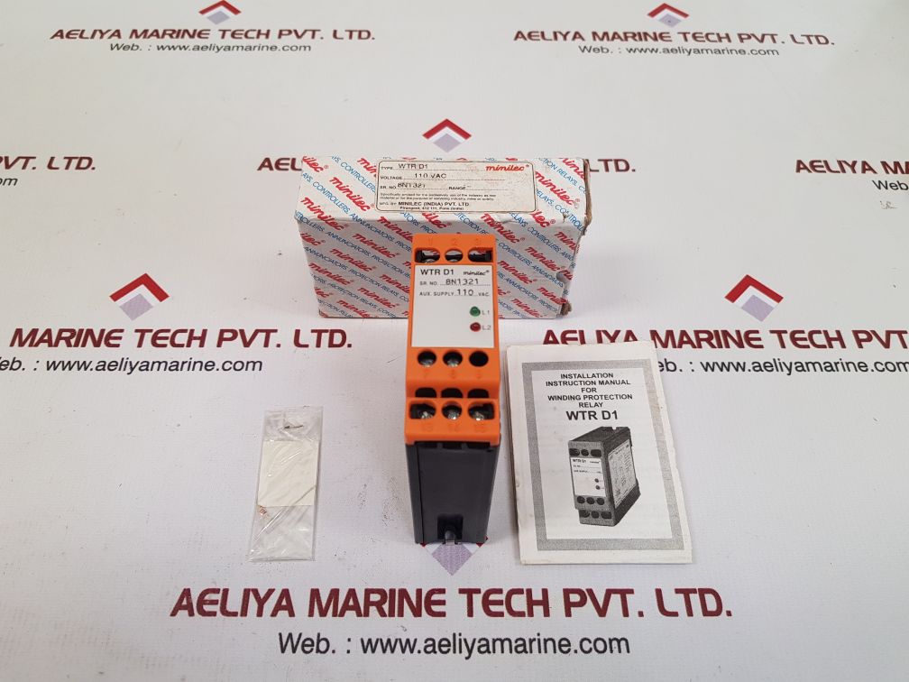 Minilec wtr d1 winding temperature relay