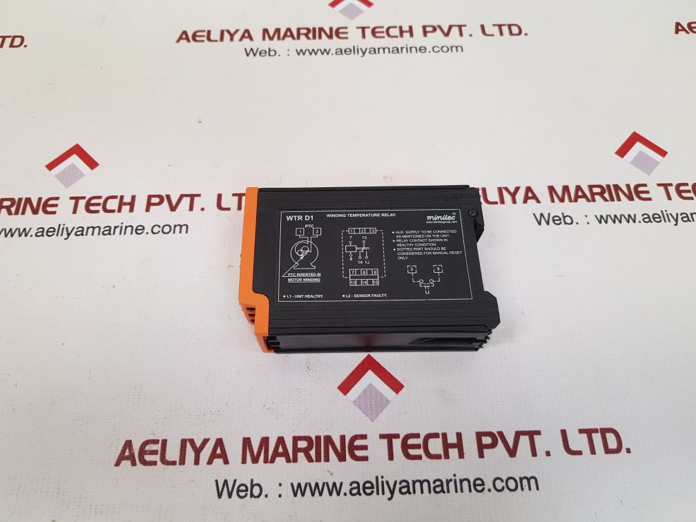 Minilec wtr d1 winding temperature relay