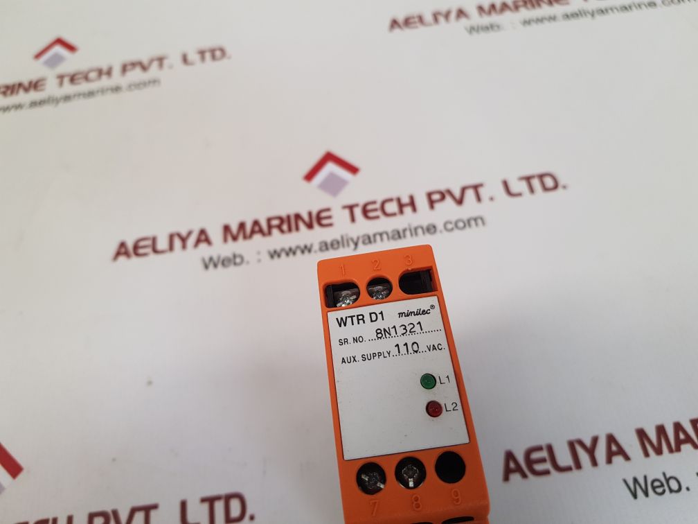 Minilec wtr d1 winding temperature relay