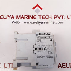 Allen-bradley 700-cf220* ser.A control relay  Used 