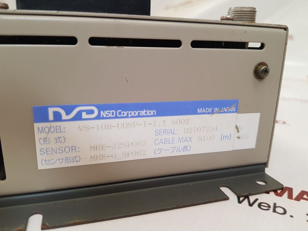 Nsd vs-10b-udnp-1-1.1 s002 controller Used