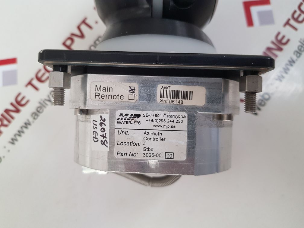 Mjp waterjets 3026-00-00 azimuth controller
