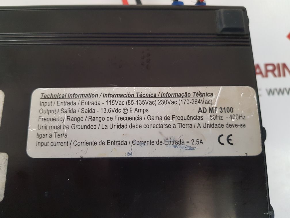 Alfatronix ad mt 3100 desktop power supply