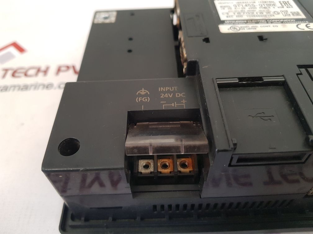 Mitsubishi gt1455-qtbde graphic operation terminal