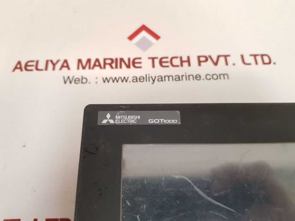 Mitsubishi gt1455-qtbde graphic operation terminal