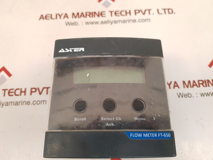 Aster ft-650 flow meter