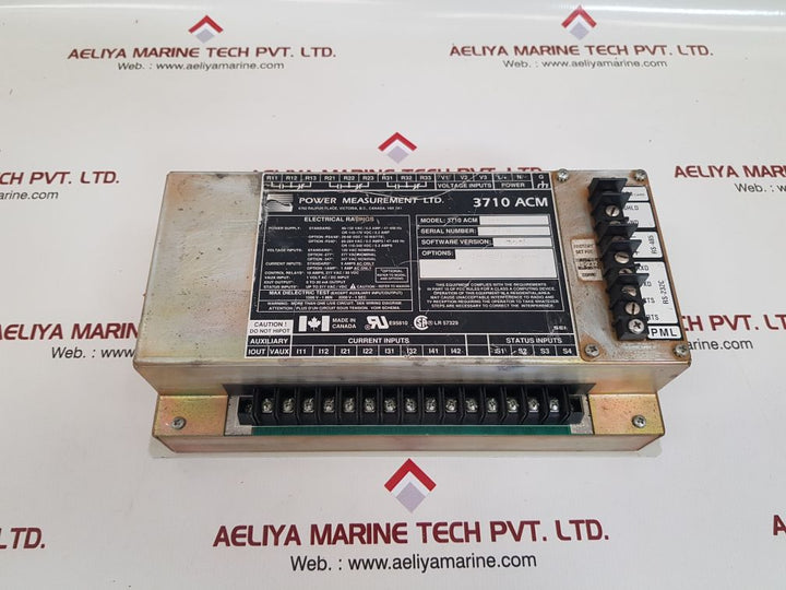 Power measurement 3710 acm tran controller