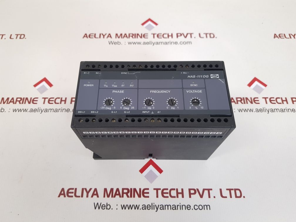 Deif has-111dg synchronization & circuit breaker closing 247971.10 Used