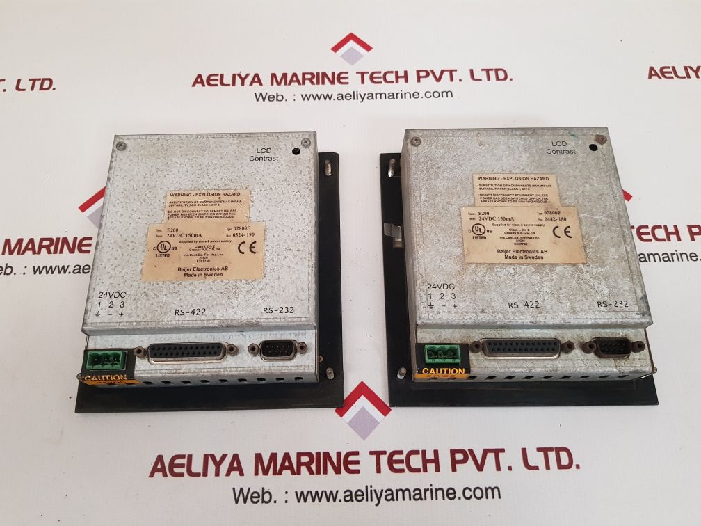 Beijer electronics e200 operator panel 02800f
