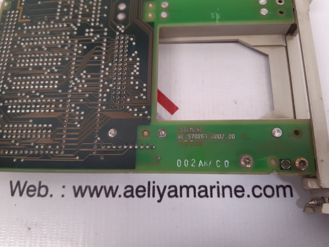 Siemens ge.570267.0002.00 control circuit board 