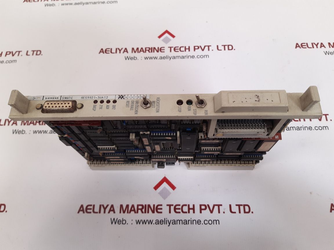 Siemens simatic 6es5921-3ua12 processor unit