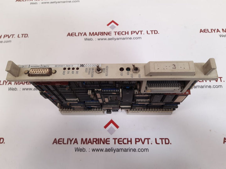 Siemens simatic 6es5921-3ua12 processor unit