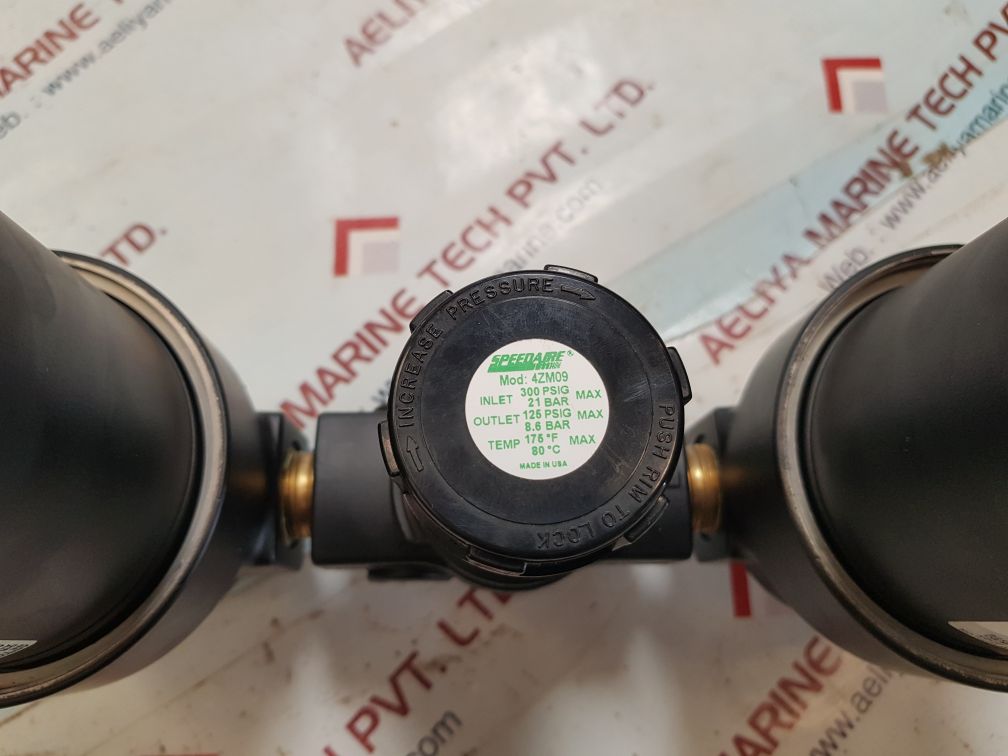 Speedaire 4zl09,4zl58 air filter with 4zm09 regulator