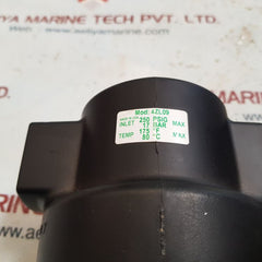 Speedaire 4zl09,4zl58 air filter with 4zm09 regulator