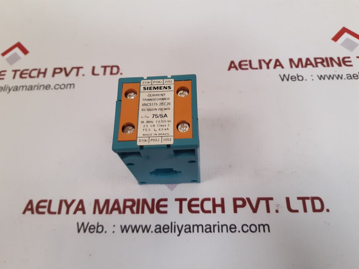Siemens 4nc5115-2bc20 current transformer