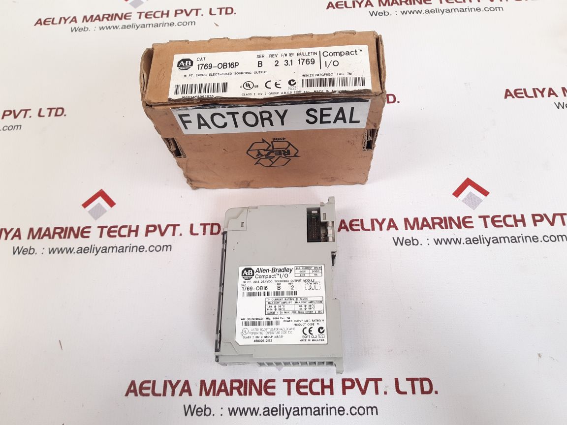 Allen-bradley 1769-ob16 ser.b output module