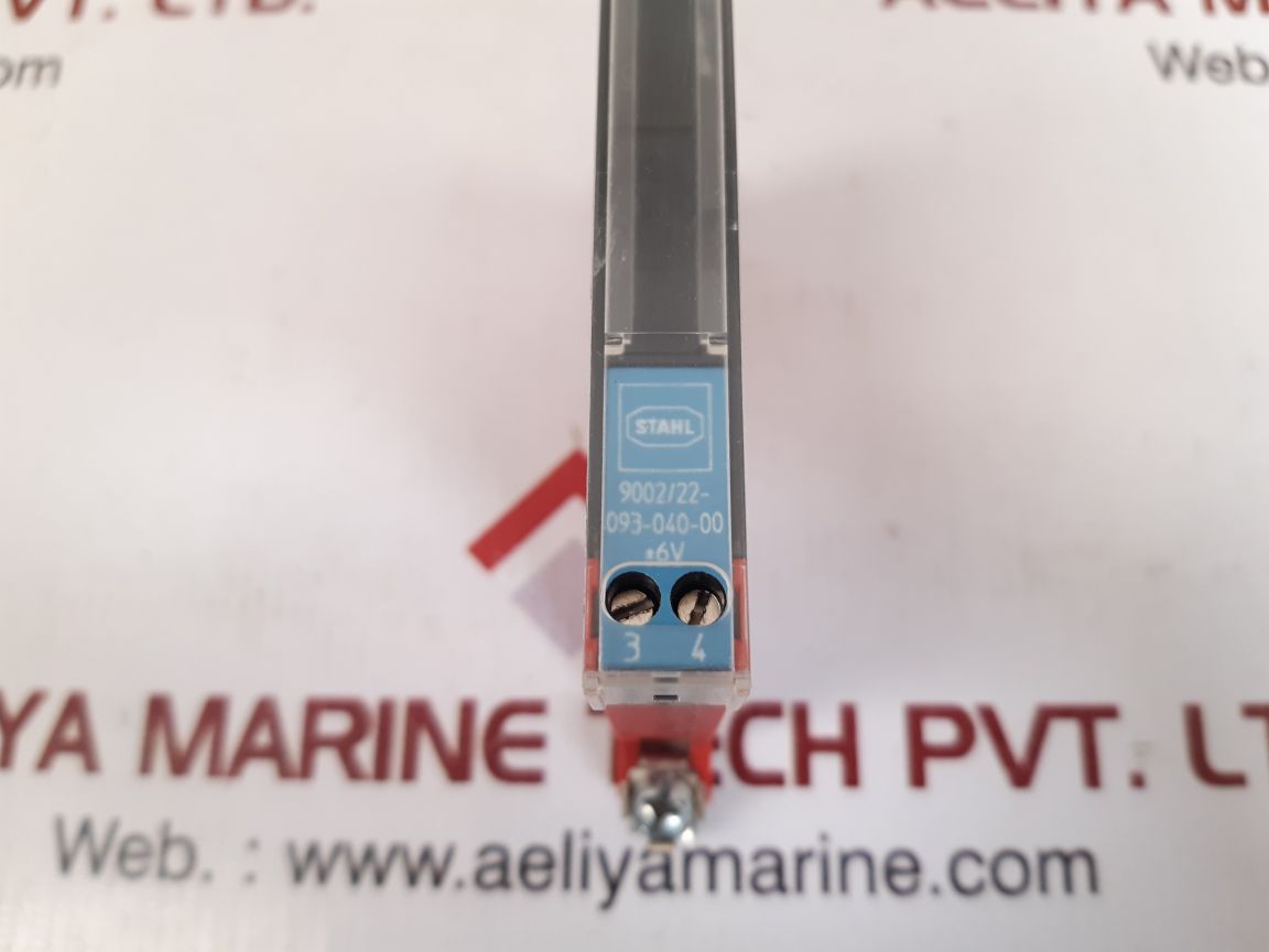 Stahl 9002/22-093-040-00 safety barrier relay