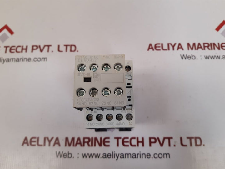 Eaton xtcexfac22 contactor xtre10b40