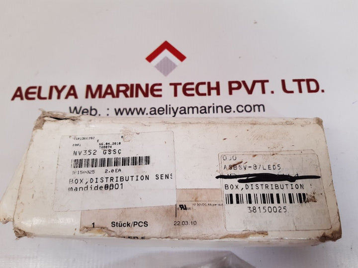 Lumberg asbsv 8 /led 5 actuator sensor box