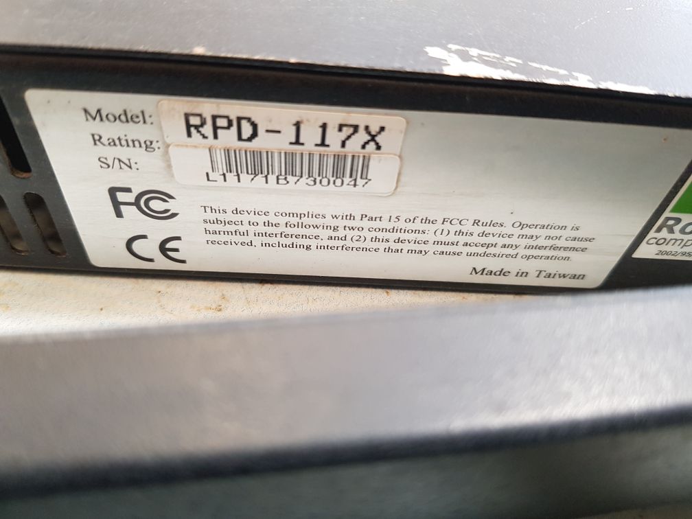 Rpd-117x data processing terminal 