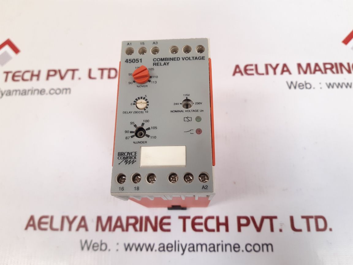Broyce control 45051 voltage monitoring relay