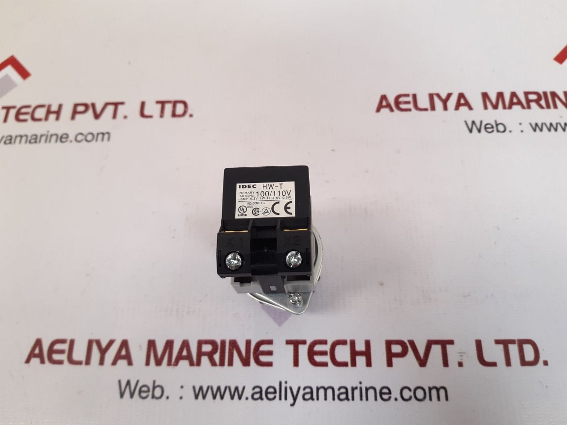 Idec upqs1b16dnr control unit push button 