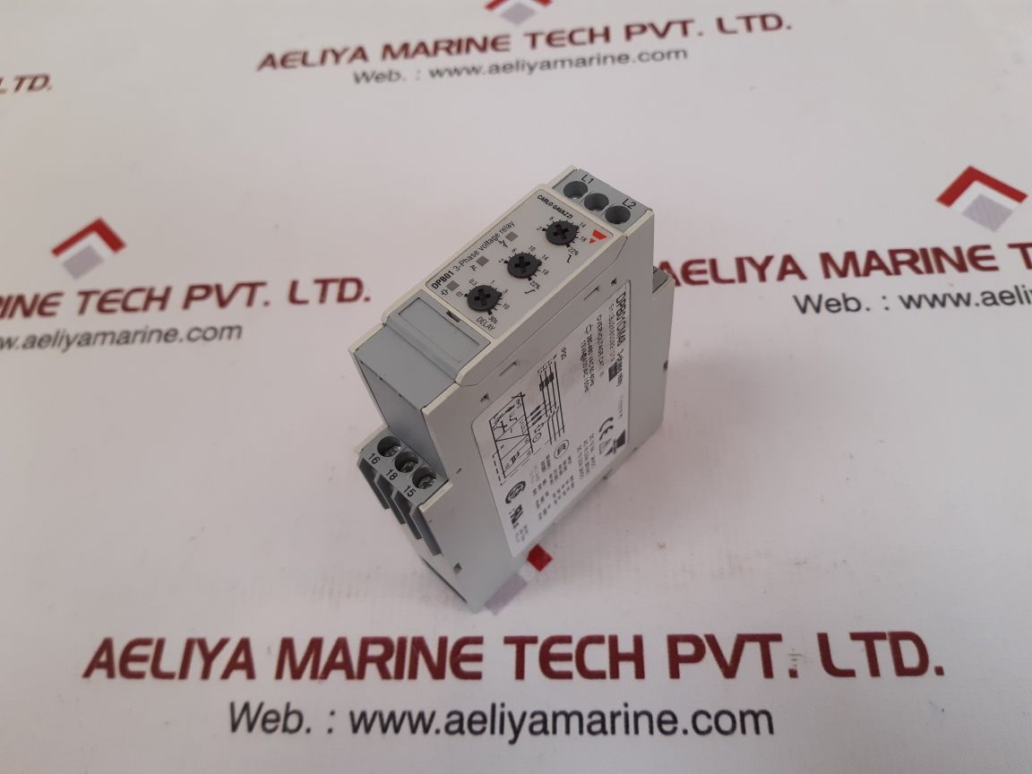 Carlo gavazzi dpb01cm48 3 phase voltage relay
