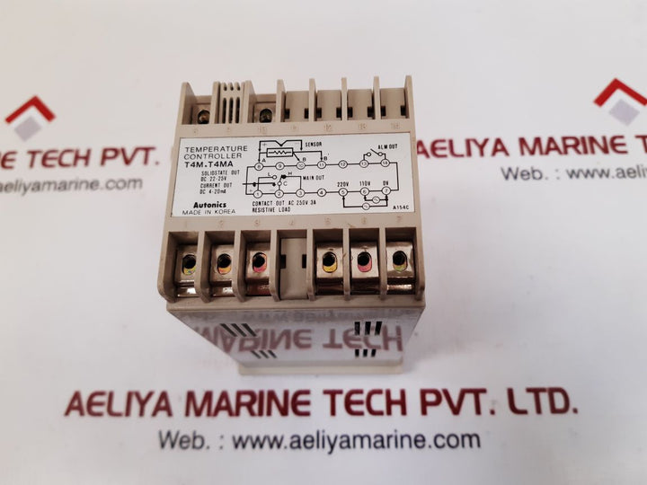 Autonics t4m.t4ma temperature controller t4m-b3rk8c