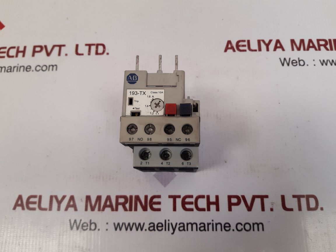 Allen-bradley 193-tx1ab16 ser.a thermal overload relay