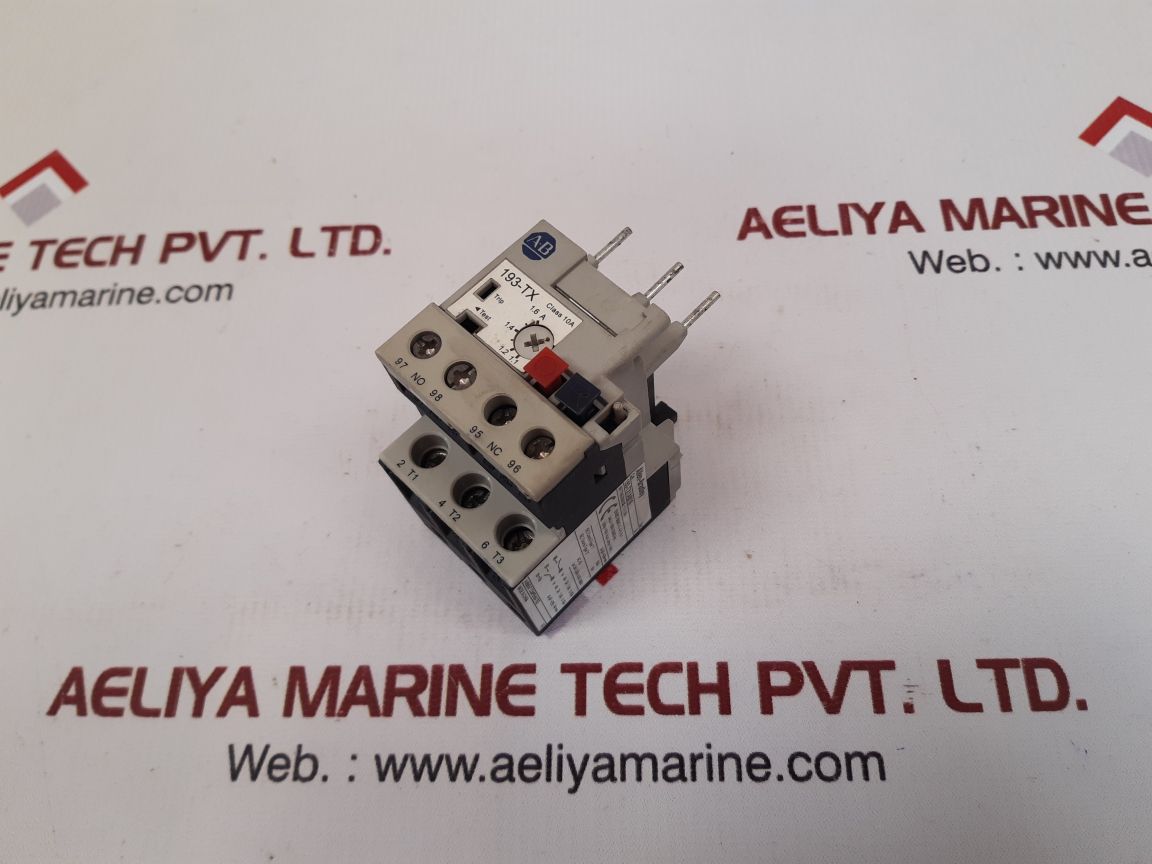 Allen-bradley 193-tx1ab16 ser.a thermal overload relay