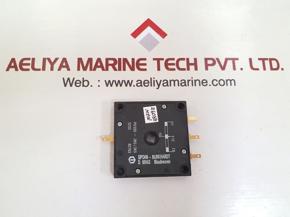 Spohn+burkhardt pd550-2k5/2k5 potentiometer
