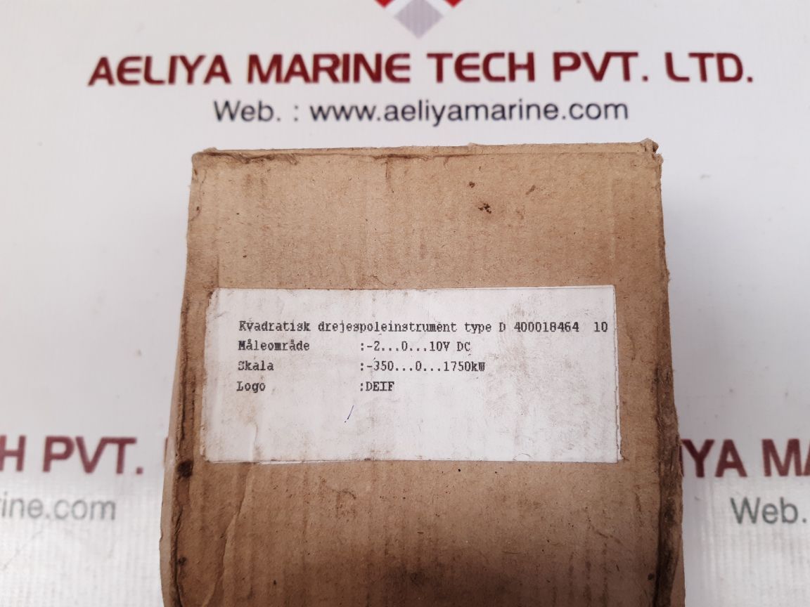 Deif 98734-7 kw meter type d