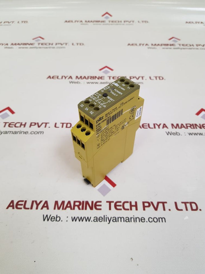 Pilz s1mn 110vac 2c/o relay 839410103081
