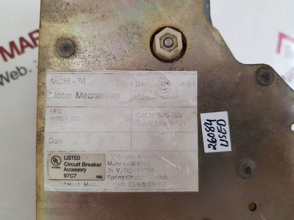 Square-D 685760 mch-m motor mechanism
