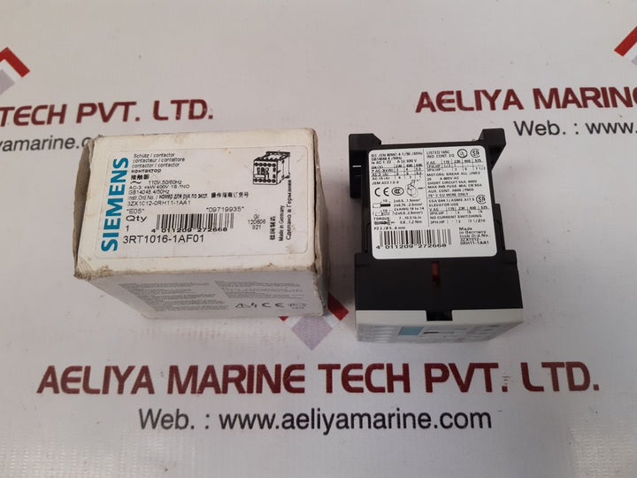 Siemens 3rt1016-1af01 contactor